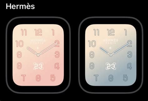 hermes ios watch face